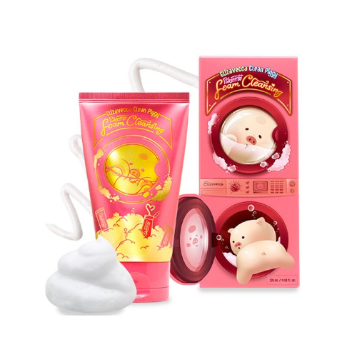 Elizavecca Пенка для умывания с ягодами Clean Piggy Pinkenergy Foam Cleansing, 120мл