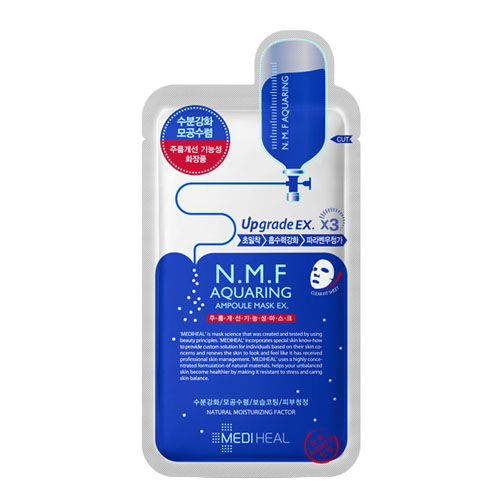 Mediheal Увлажняющая ампульная маска для лица N.M.F Aquaring Ampoule Mask, 10шт