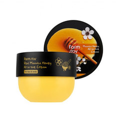 FarmStay Высоко увлажняющий крем для лица и тела с медом Real Manuka Honey All-in-one Cream, 300мл