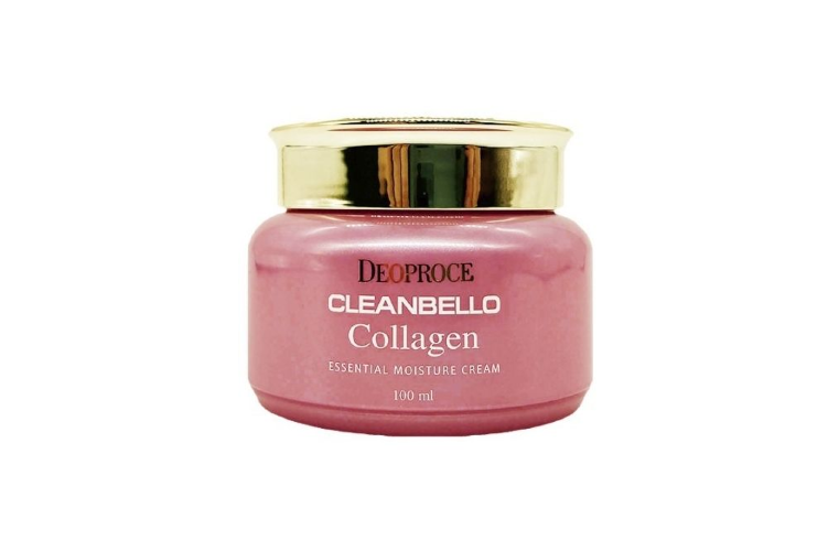 Deoproce Увлажняющий крем для лица с гидролизованным коллагеном Cleanbello Collagen Essential Moisture Cream, 100мл