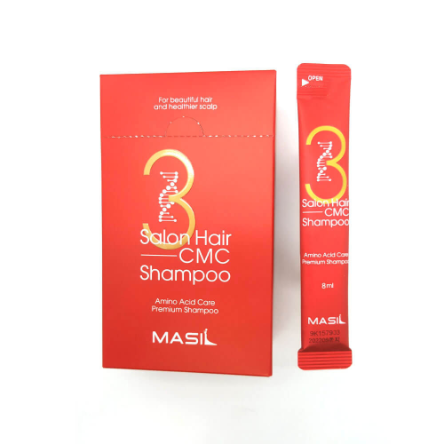 Masil Восстанавливающий шампунь с керамидами 4 Salon Hair CMC Shampoo, 8мл*20шт