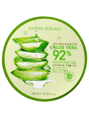 Nature Republic Гель для лица и тела с экстрактом алоэ вера Soothing &amp; Moisture Aloe Vera 92% Soothing Gel, 300мл