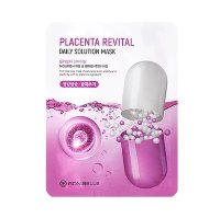 ENOUGH Тканевая маска с экстрактом плаценты Bonibelle Daily Solution Mask # Placenta Revital