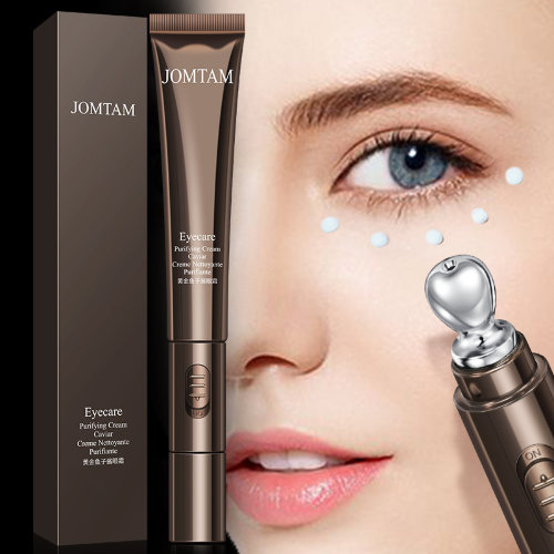 Jomtam Крем для кожи вокруг глаз с вибромассажером и экстрактом икры Gold Caviar Extract Eye Cream, 20 гр
