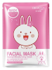 BioAqua Тканевая маска для лица с экстрактом вишни Animal Moisturizing Mask, 30г