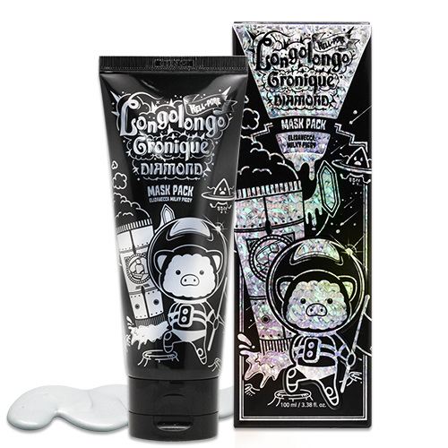Elizavecca Бриллиантовая пленочная маска для лица Hell-Pore Longolongo Gronique Diamond Mask Pack, 100мл