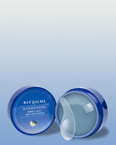 Qalma Омолаживающие гидрогелевые патчи с ласточкиным гнездом, 60шт