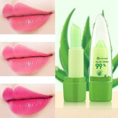 Meover Бальзам для губ с экстрактом алое Kiss Fly Lipstick Aloe Verera 99%, 3,5 гр
