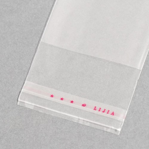 Пакет БОПП с клеевым клапаном прозрачный 6 х 14/4 см 25мкм, 10шт