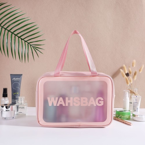 Косметичка Wahsbag розовая