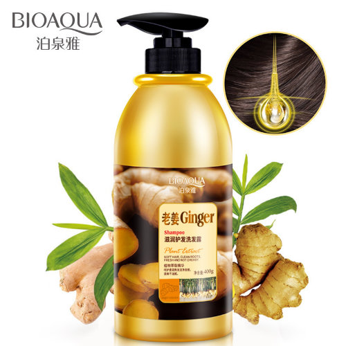 BioAqua Имбирный шампунь для волос Ginger Charming Hair, 400мл