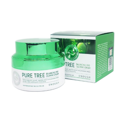 Enough Успокаивающий крем с экстрактом чайного дерева Pure Tree Balancing Pro Calming Cream, 50мл