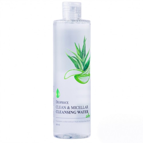 Deoproce Мицеллярная вода с экстрактом алоэ вера Clean & Micellar Cleansing Water Aloe, 300мл