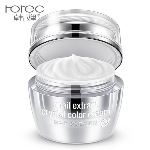 Rorec Питательный крем для лица с муцином улитки Snail Extract Crystal Color Cream, 30мл