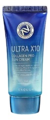 Enough Солнцезащитный крем для лица с морским коллагеном Ultra X10 Collagen Pro Sun Cream SPF50 PA+++, 50г