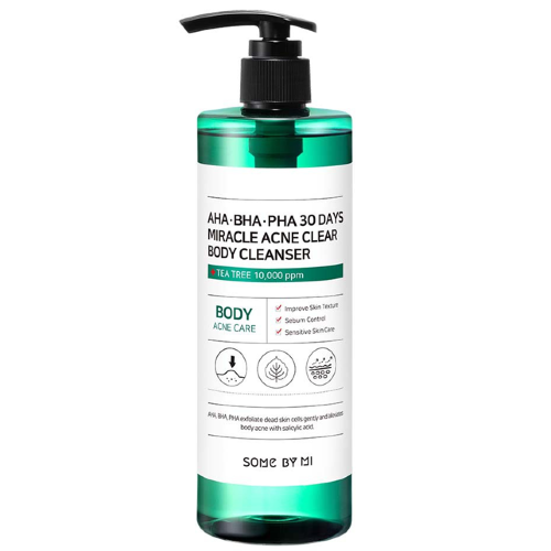 Some By Mi Гель для душа для кожи, склонной к высыпаниям AHA-BHA-PHA 30 Days Miracle Acne Clear Body Cleanser, 400г