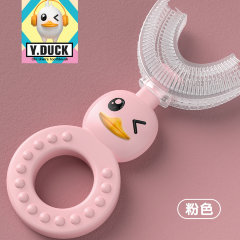 Детская U-образная зубная щетка от 2 до 6 лет, 10см